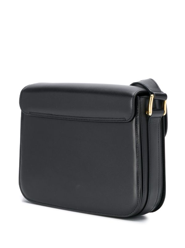 A.P.C. グレース レザーショルダーバッグ | ブラック | FARFETCH JP