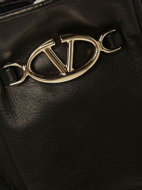 Valentino Garavani Vロゴ シグネチャー 手袋 | ブラック | FARFETCH JP