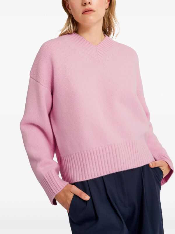 Pringle Of Scotland Vネック カシミアセーター | ピンク | FARFETCH JP