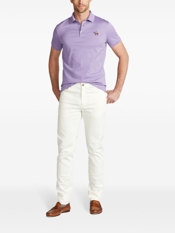 Ralph Lauren Purple Label ピケ ポロシャツ | パープル | FARFETCH JP