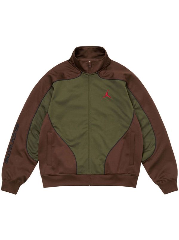 Supreme x Jordan Tricot Track Jacket | Green | FARFETCH