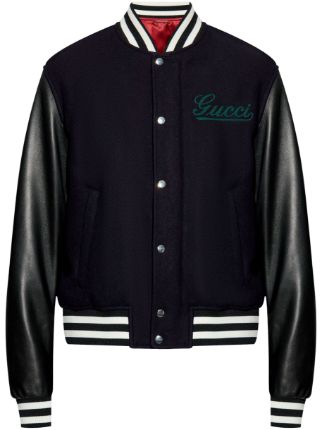 Gucci ボンバージャケット | ブラック | FARFETCH JP