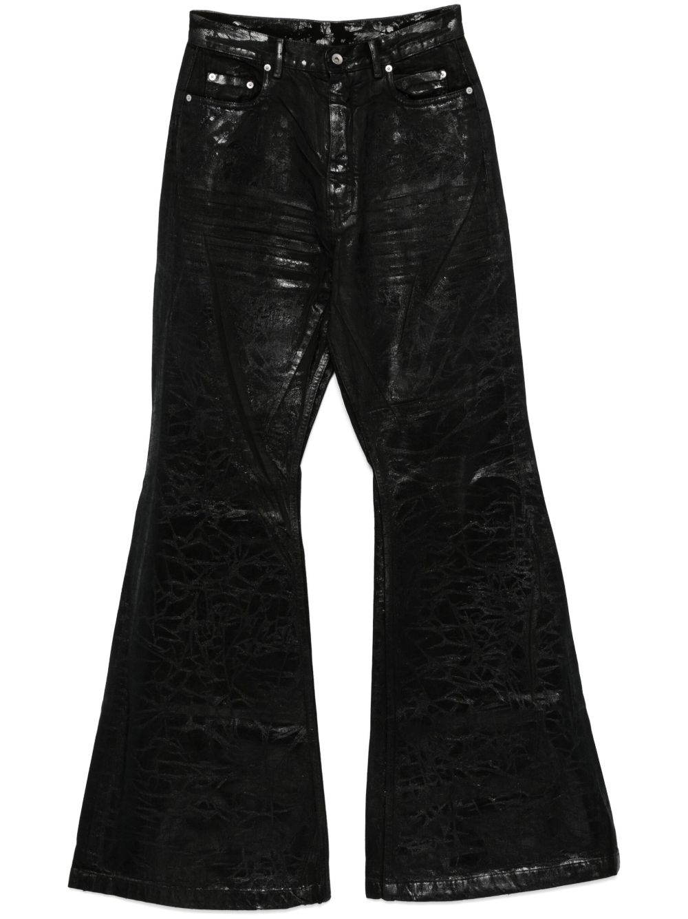 Rick Owens DRKSHDW Calça Jeans Bootcut Bolan | Preto | FARFETCH BR
