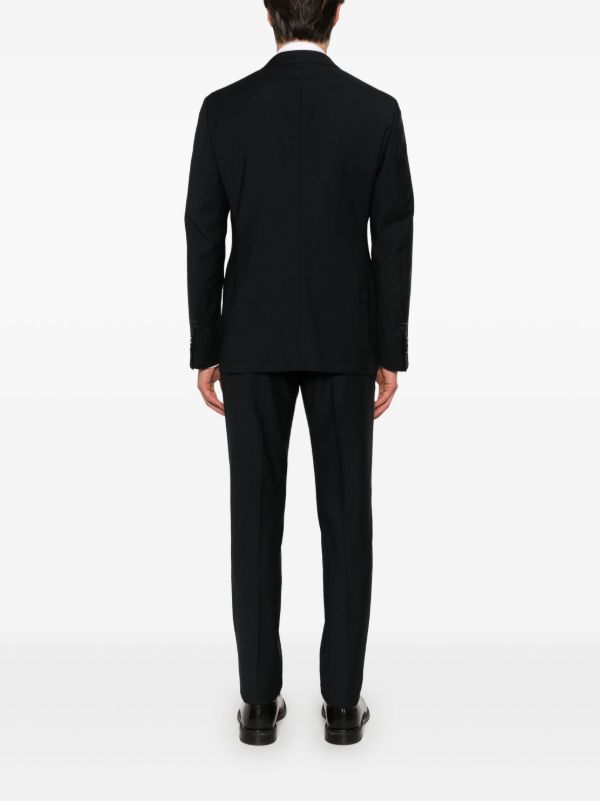 Giorgio Armani ウール スーツ | ブラック | FARFETCH JP