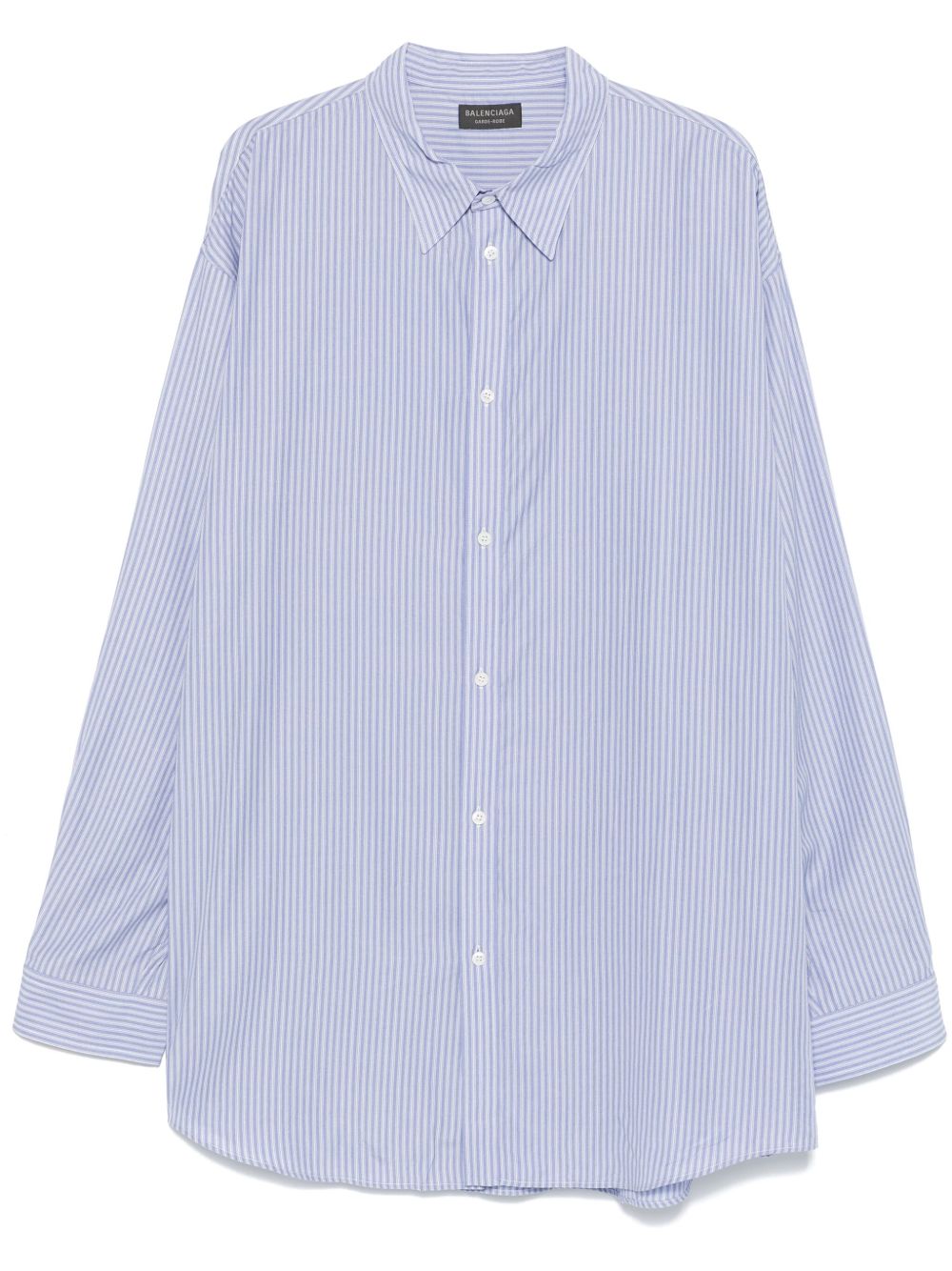 Balenciaga ストライプ シャツ | ブルー | FARFETCH JP