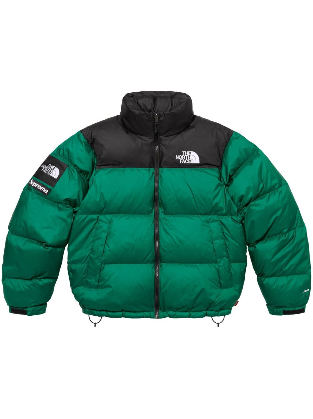 Supreme x The North Face Nuptse Puffer Jacket | Green | FARFETCH SG