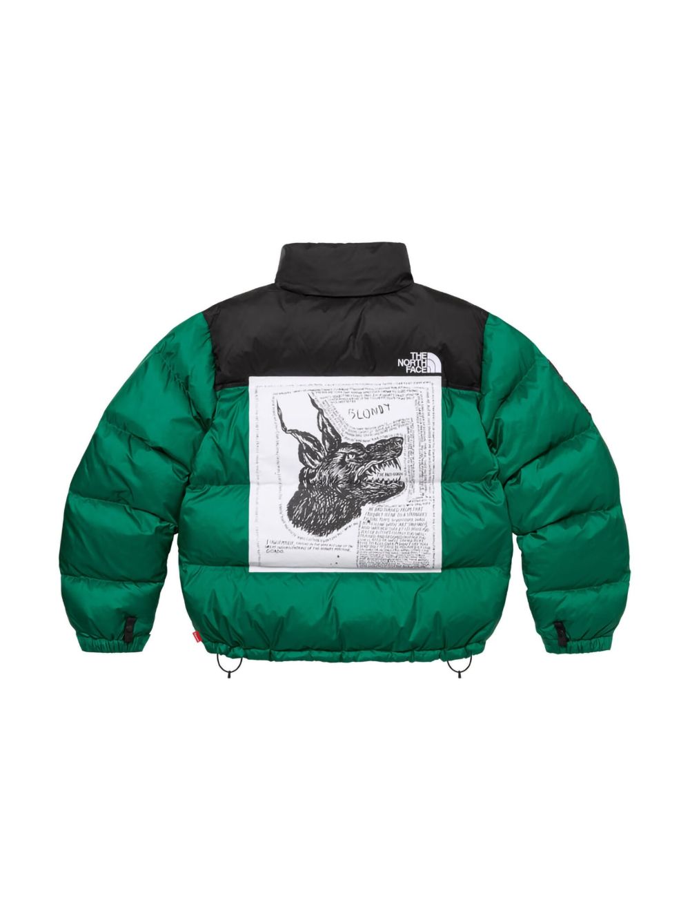 Supreme x The North Face Nuptse Puffer Jacket | Green | FARFETCH SG