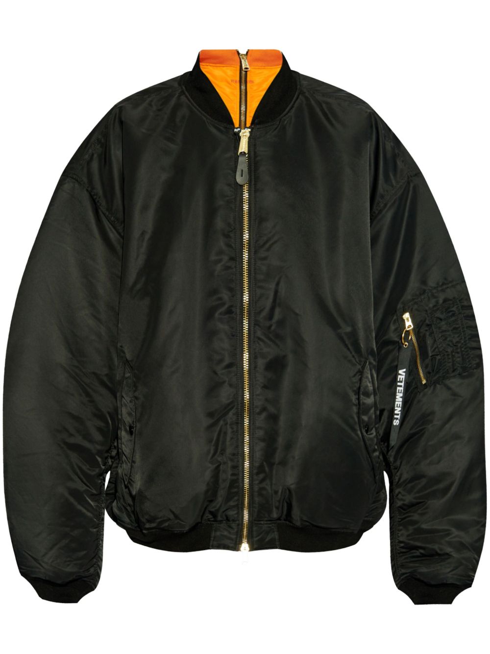 VETEMENTS x Alpha Industries リバーシブル ボンバージャケット