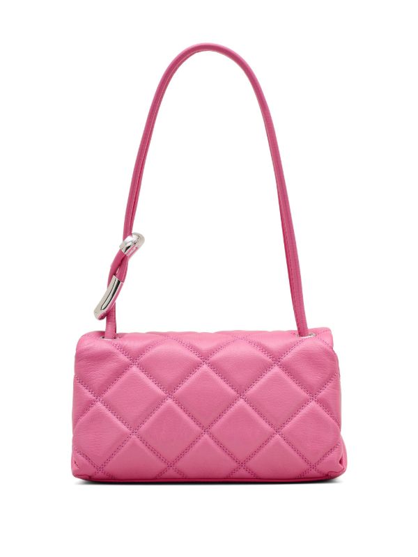 Marc Jacobs ザ キルテッド ミニ デュアル ショルダーバッグ | ピンク