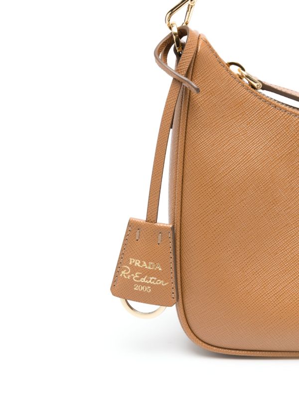 Prada Re-Edition 2005 ショルダーバッグ | ブラウン | FARFETCH JP