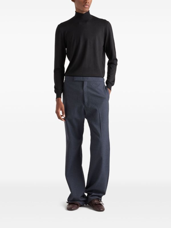 Prada タートルネック セーター | ブラック | FARFETCH JP