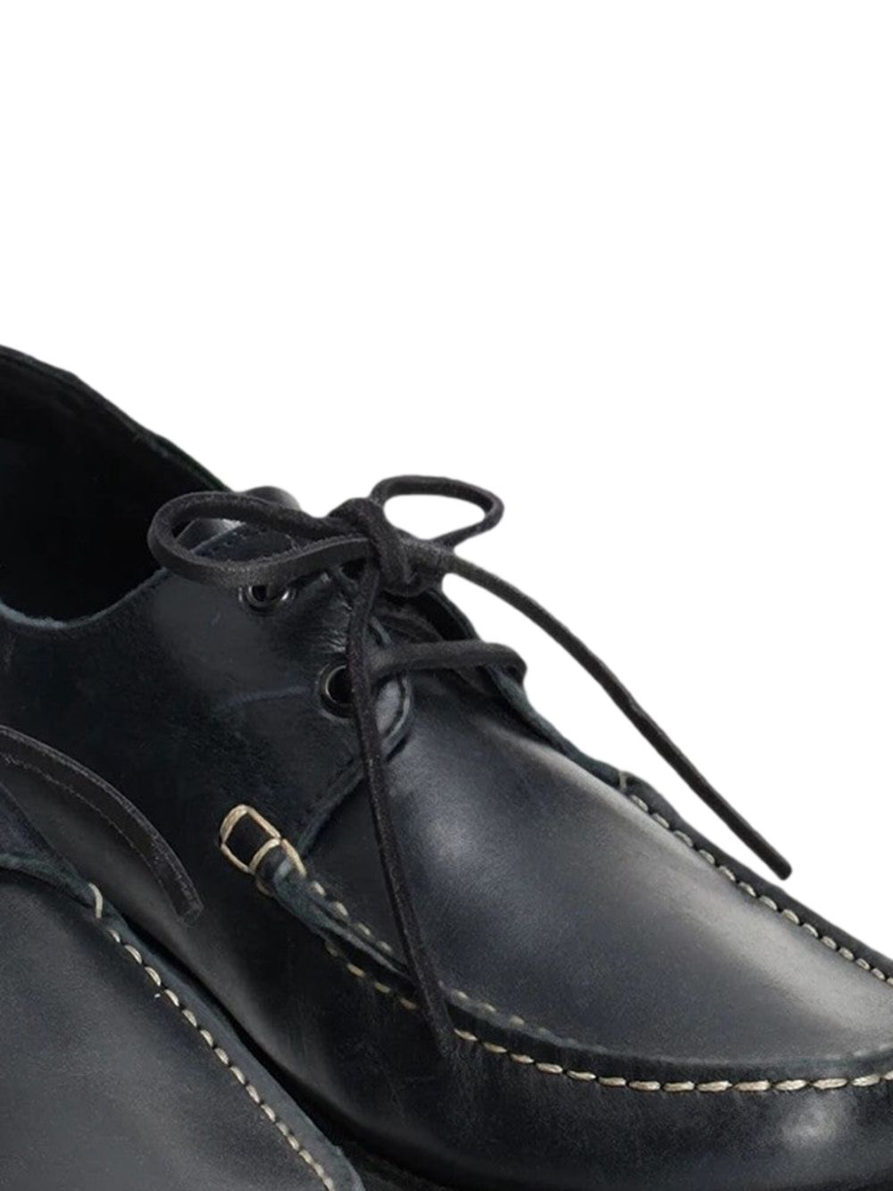 Kaptain Sunshine x Paraboot Domingue Leather Shoes | Blue | FARFETCH