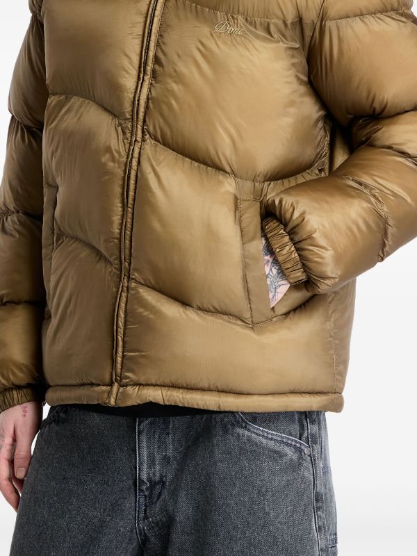 Dime Classic Ripstop Puffer Jacket | Gold | FARFETCH