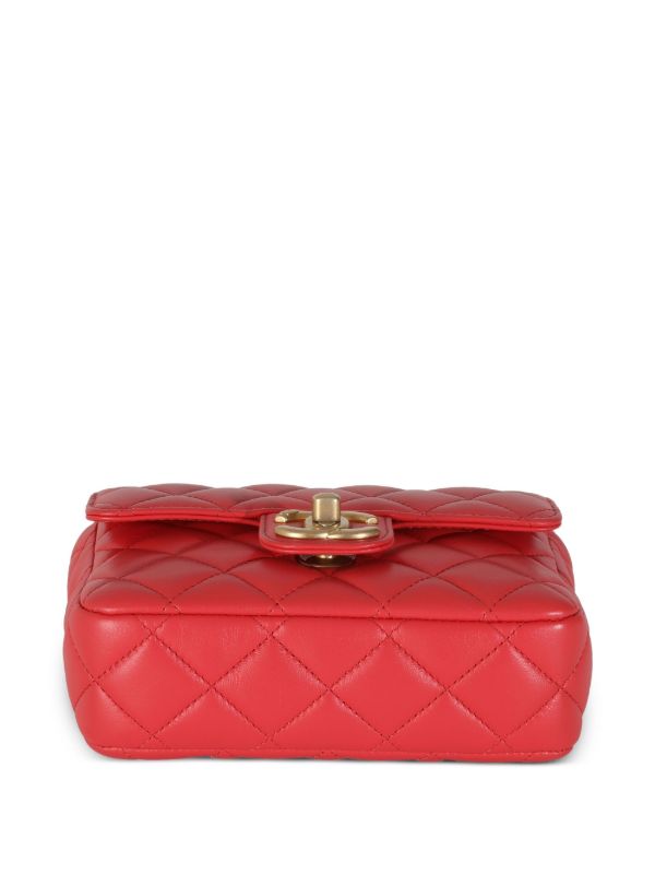 CHANEL Pre-Owned スクエア クラシック フラップ ショルダーバッグ