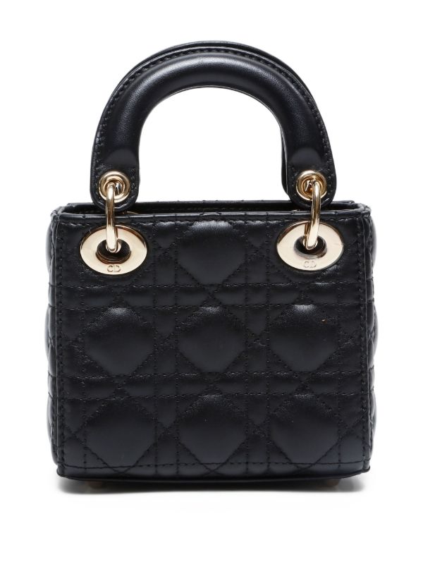 Christian Dior Pre-Owned 2010-2024 レディ ハンドバッグ マイクロ