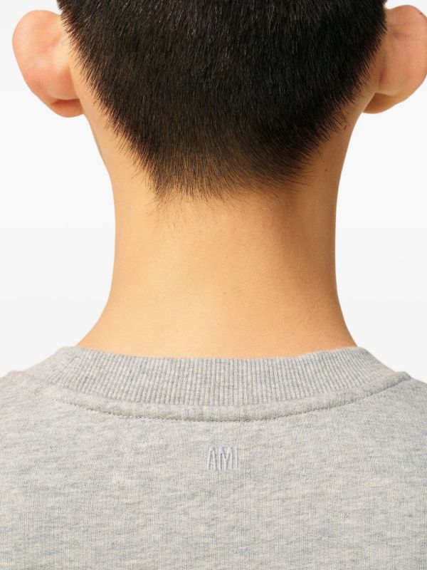 AMI Paris Ami De Coeur スウェットシャツ | グレー | FARFETCH JP