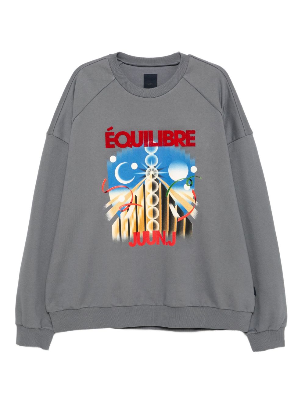 Juun.J graphic-print Sweatshirt | Grey | FARFETCH