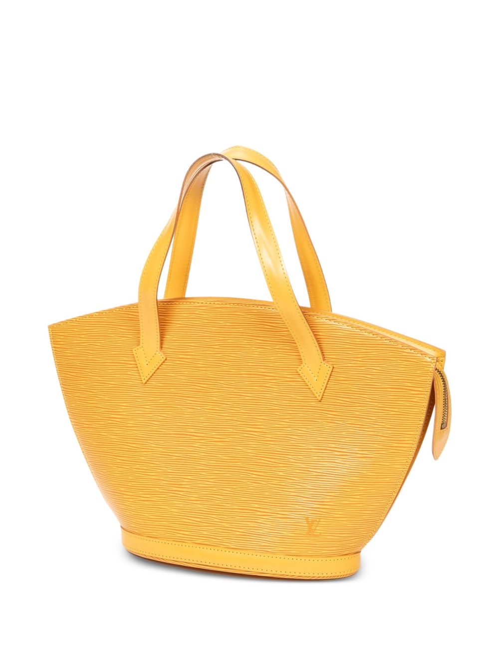 Louis Vuitton Pre-Owned エンボスレザーハンドバッグ | イエロー