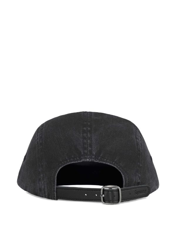 Supreme Washed Chino Twill Camp Cap | Black | FARFETCH
