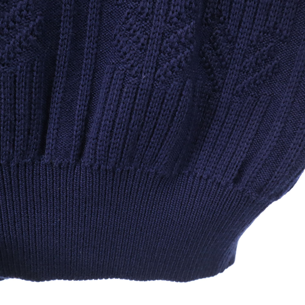 Christian Dior SPORTS 90s Wool Old Long sleeve sweater Navy knit