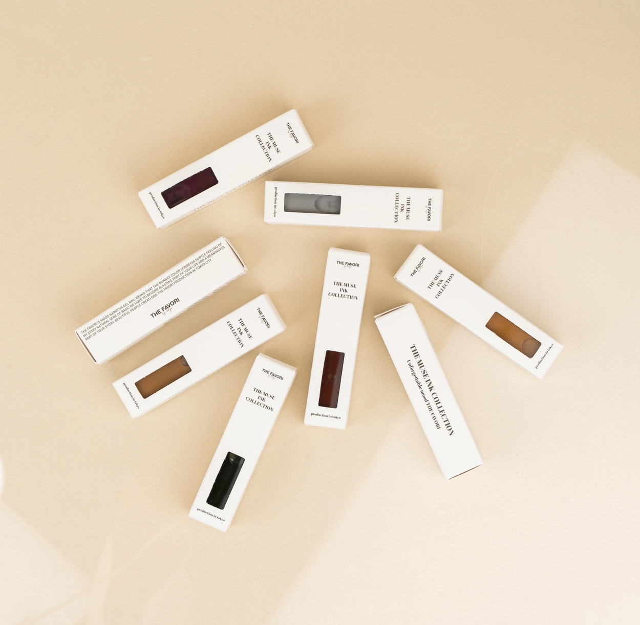 NUI x Favori 初コラボインク ネイルインク NUI x Favori 初コラボ