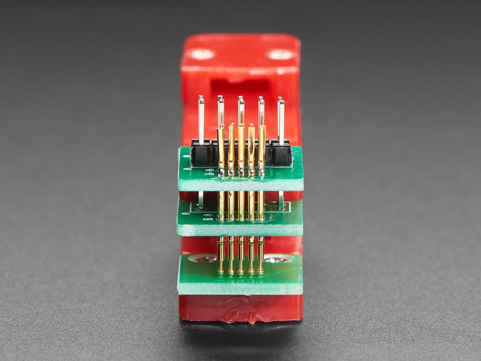 SWDポゴピンプローブクリップ 2×5 1.27mmピッチ — スイッチサイエンス