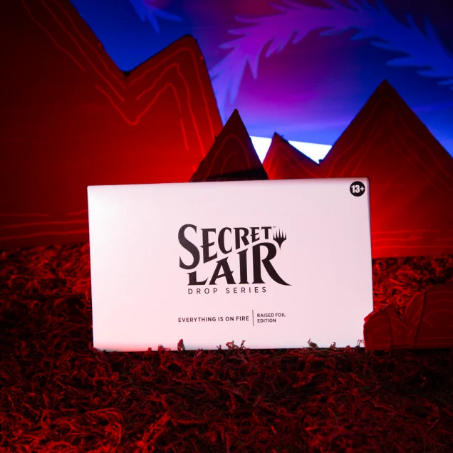 EVERYTHING IS ON FIRE Raised Foil Edition | Secret Lair