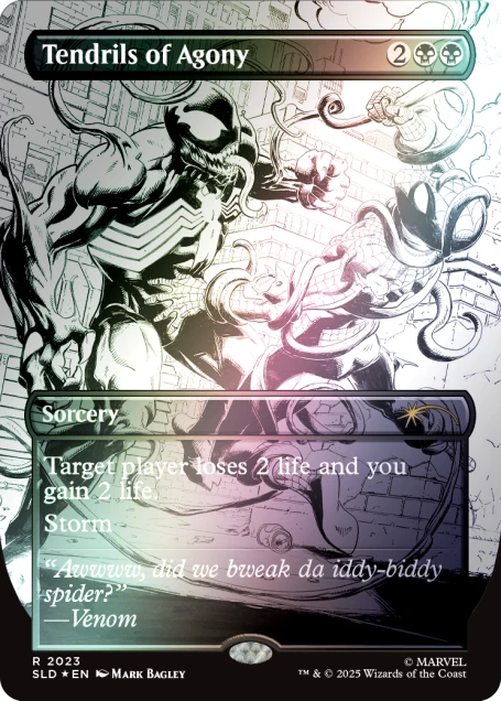 Secret Lair x Marvel's Spider-Man: Venom Unleashed (Inks) Foil