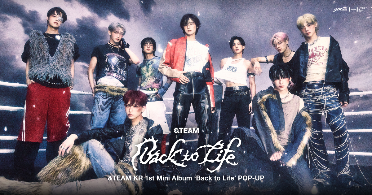 &TEAM KR 1st Mini Album 'Back to Life' POP-UP - Weverse Ticket