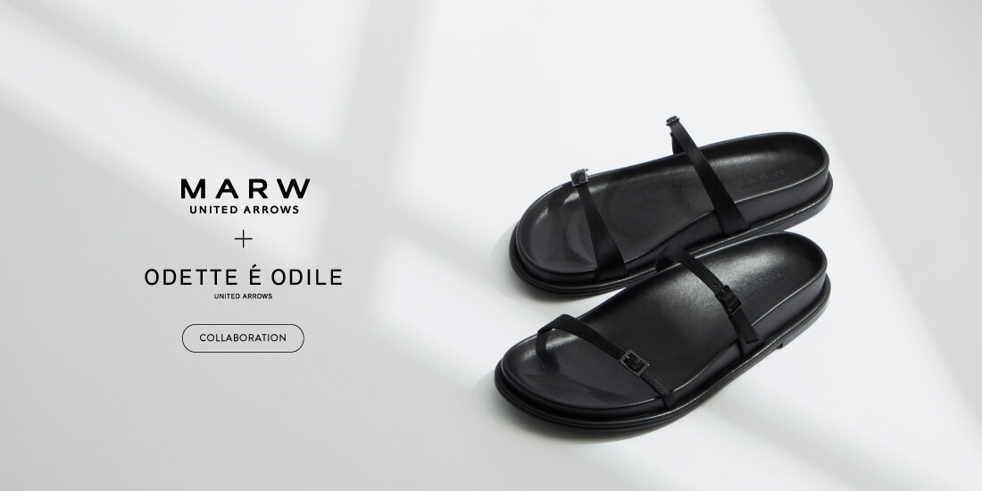 MARW UNITED ARROWS＋ODETTE E ODILE コラボレーションシューズ発売