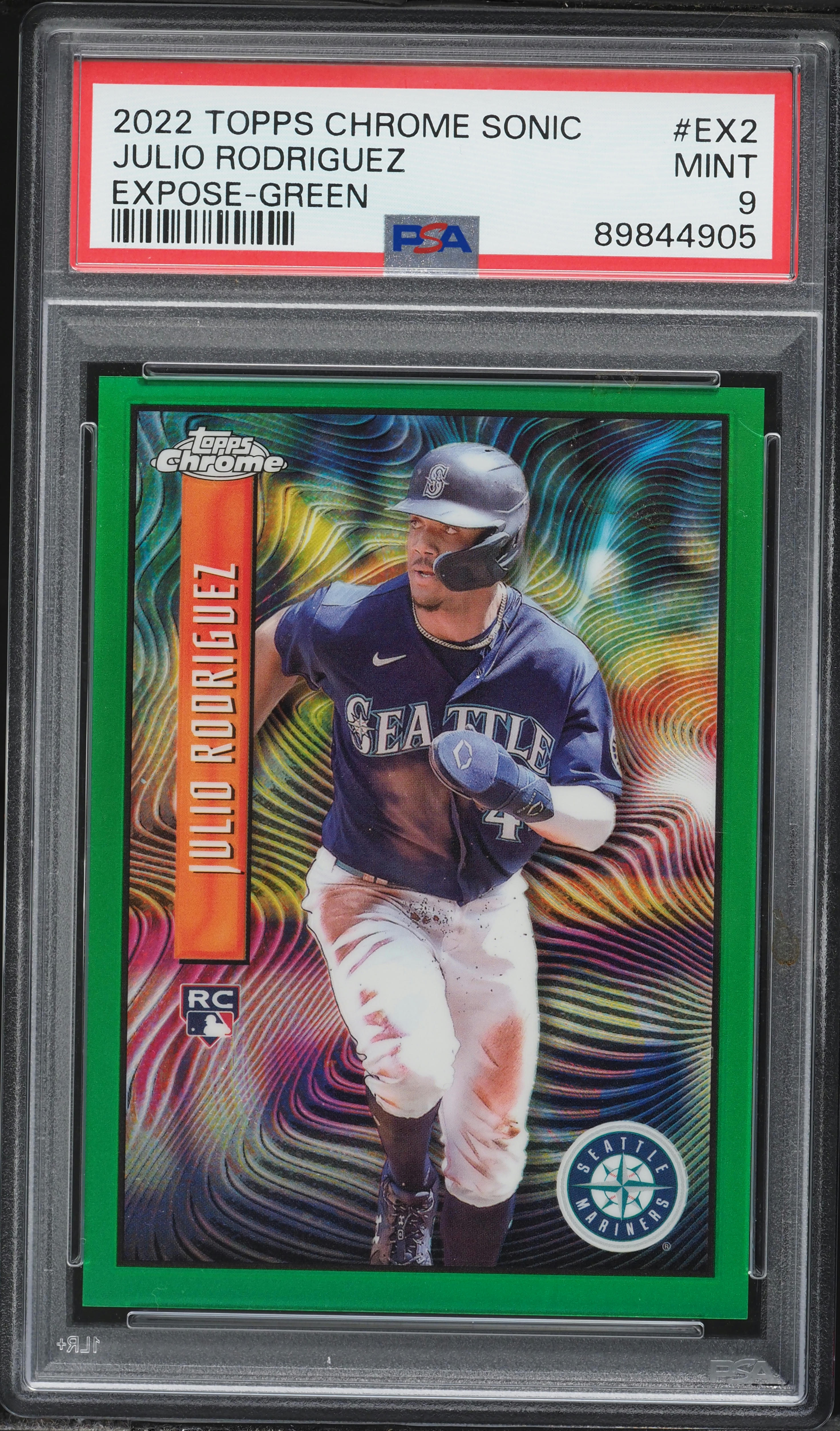 Julio Rodriguez 99枚限定 サインカード clearly Julio Rodriguez 99枚