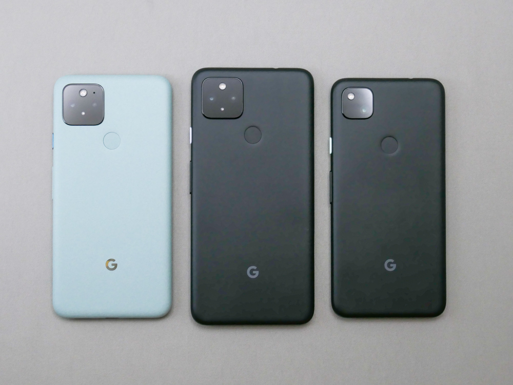 グーグル初の5Gスマホ「Pixel 5」「Pixel 4a（5G）」、従来機の不評点