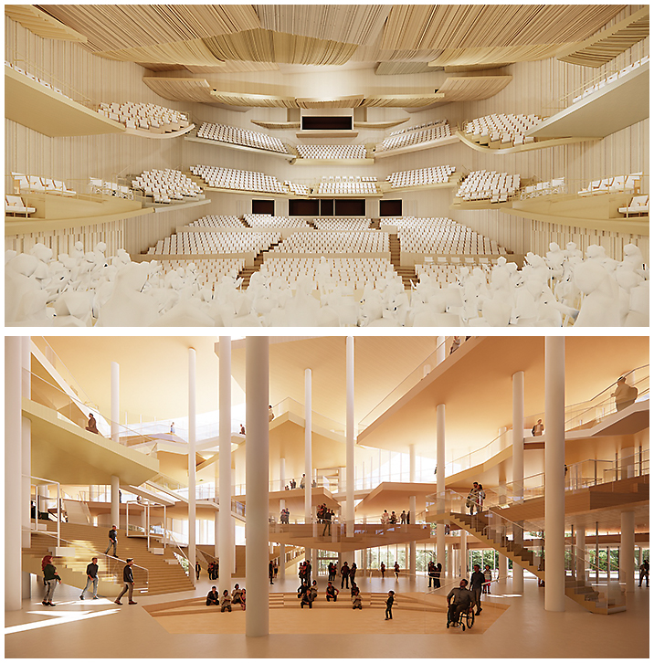 仙台市が音楽ホール複合施設の全貌公開 | 日経クロステック（xTECH）