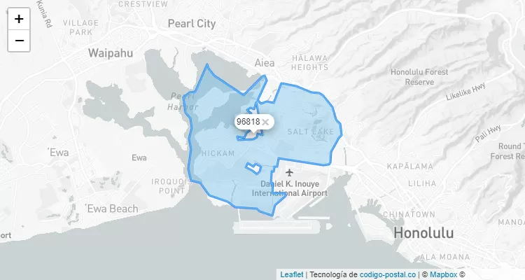 96818 ZIP Code - United States