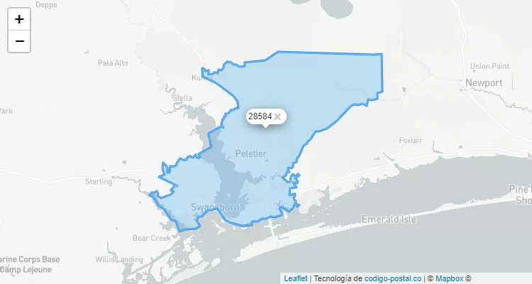 28584 ZIP Code - United States