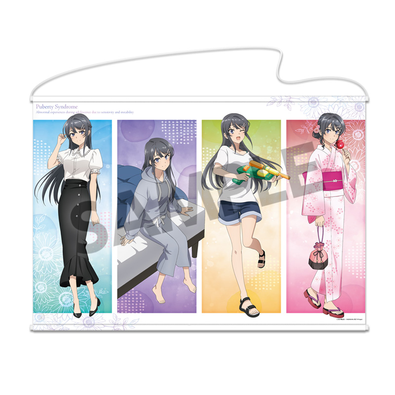 C103 Ntype 青ブタ 麻衣先輩&翔子さん等身大タペストリー 溝口ケージ