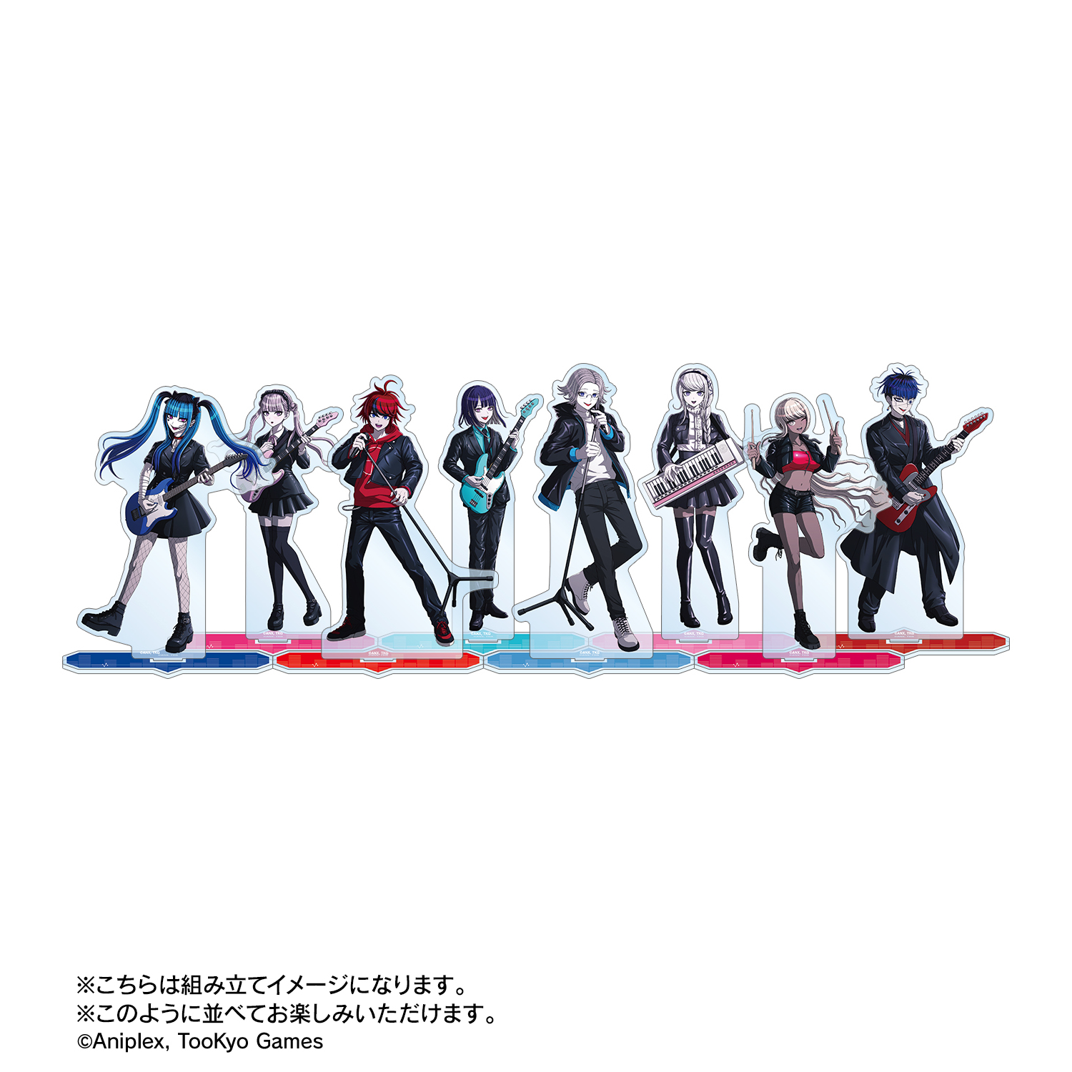 HUNDRED LINE -最終防衛学園-_描き下ろし 蒼月衛人 ロックバンドver