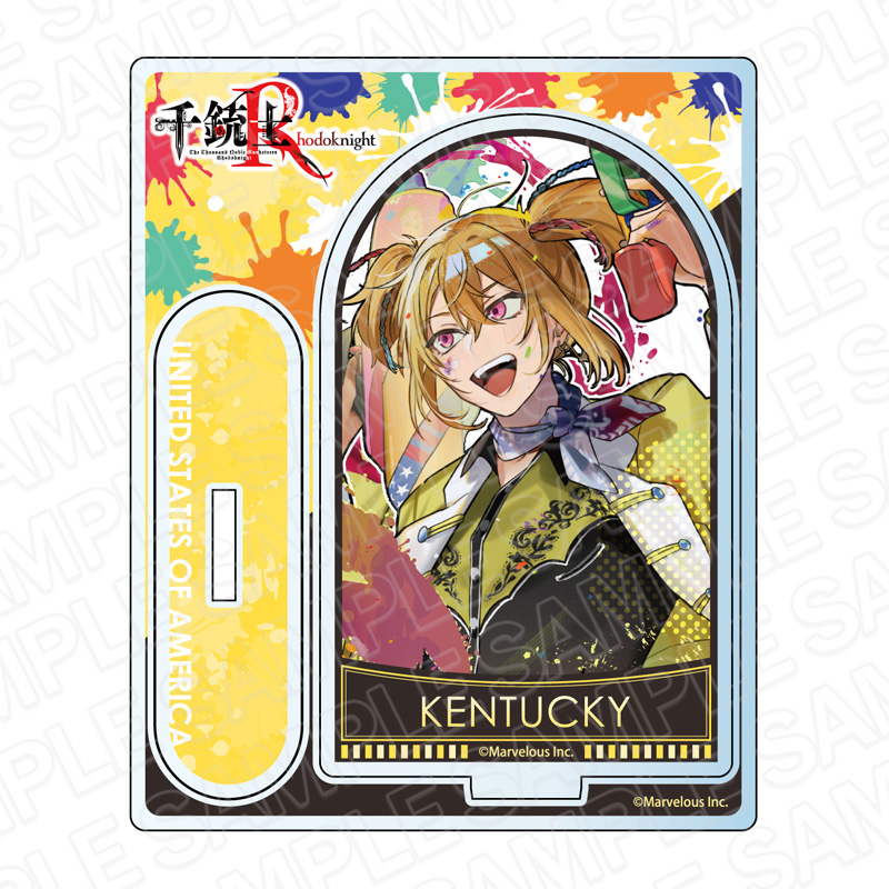 千銃士:Rhodoknight_アクリルスタンド ケンタッキー 2周年 ver. | 公式
