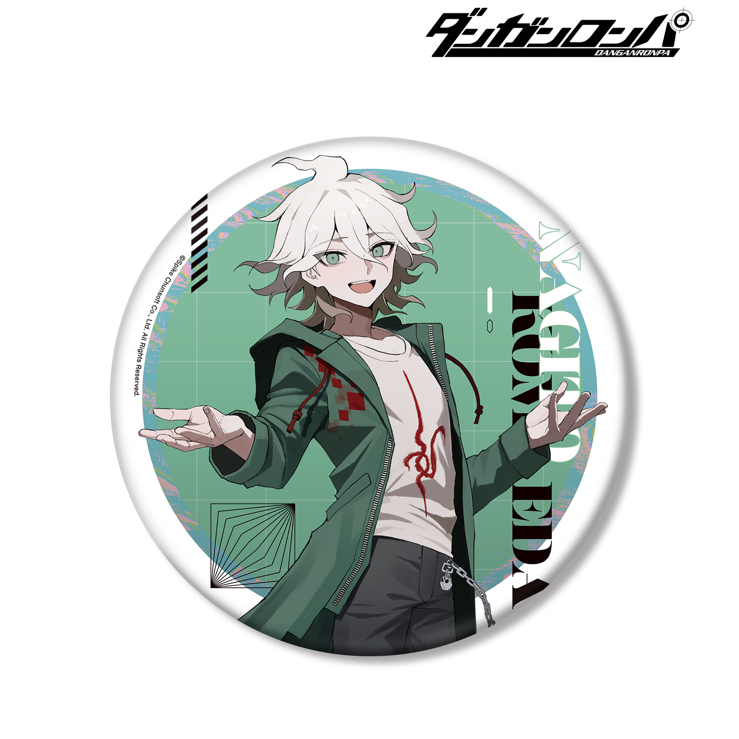 ダンガンロンパ 王馬 HMMアクスタ バースデー缶バッジ ラバスタ