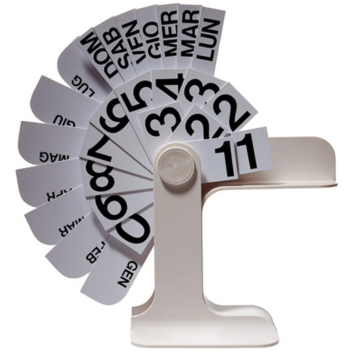 The Danese Table Calendar Timor by Enzo Mari