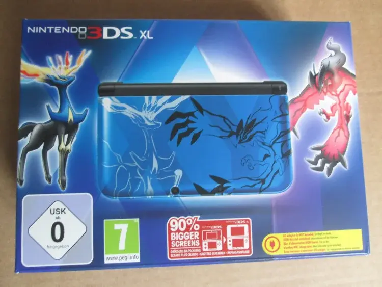 Nintendo 3DS XL Pokemon X/Y Blue Console [EU] - Consolevariations