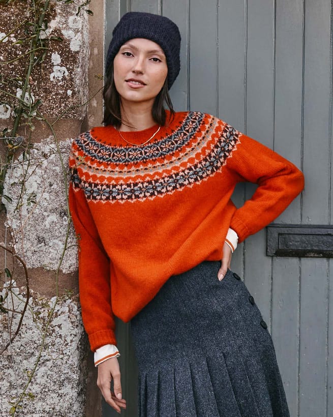 Harley of Scotland Highlands Crew Neck Sweater