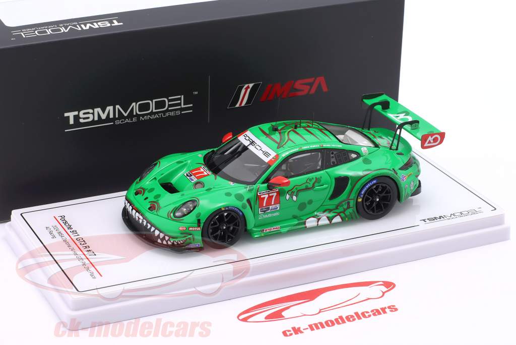 True Scale 1:43 Porsche 911 GT3 R #77 2nd GTD-Pro 24h Daytona 2024