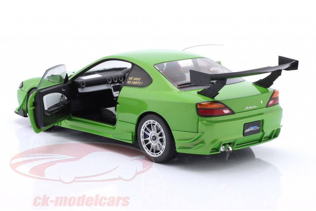 Solido 1:18 Nissan Silvia S15 Spec-R Aero year 1999 green S1812203