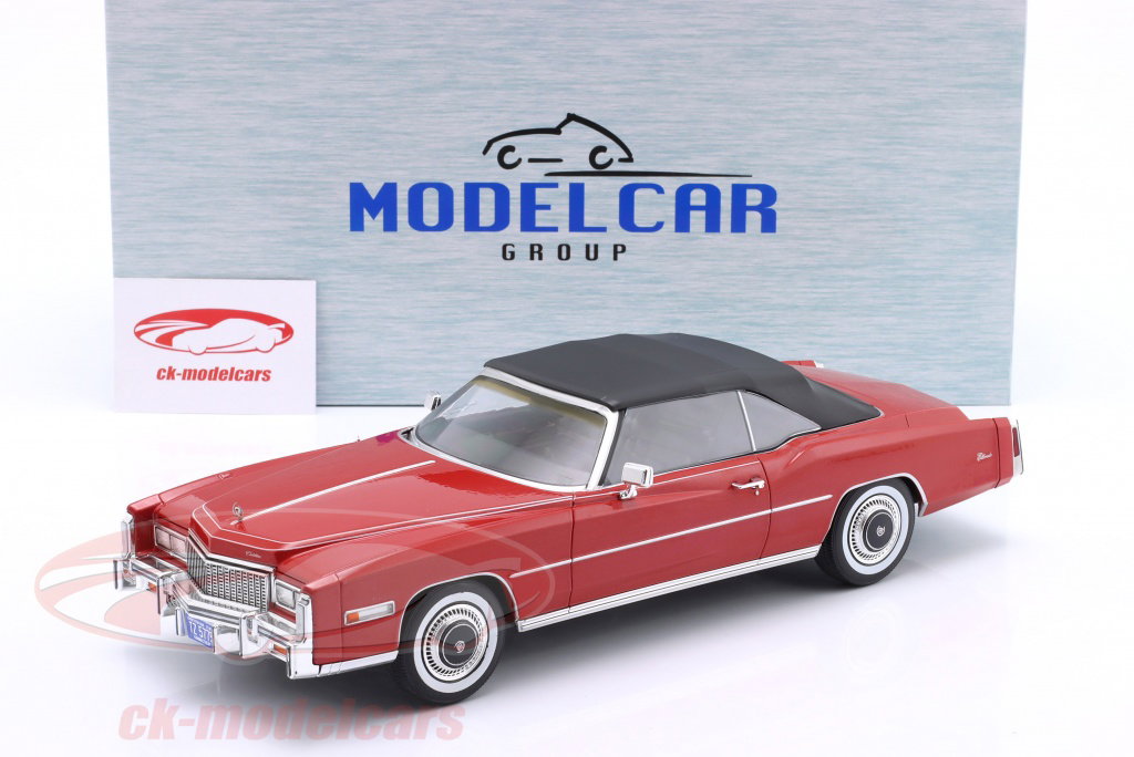 ModelCarGroup 1:18 Cadillac Eldorado Conve Year 1976 metallic red