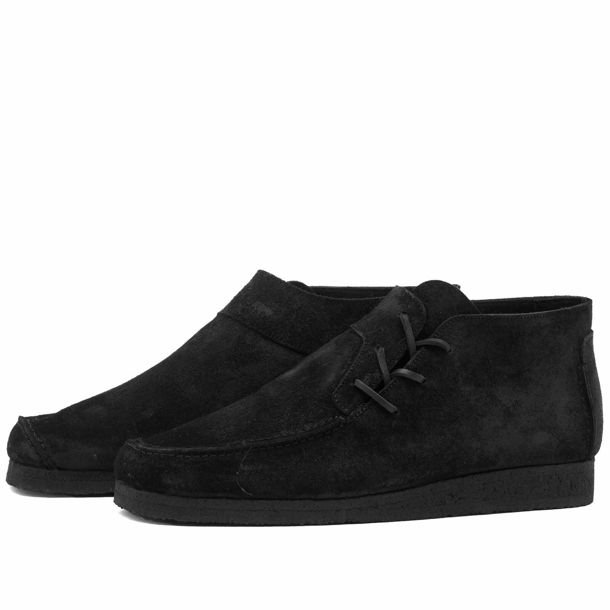 Clarks Originals Men's Lugger Boot in Black Waxy Clarks Originals