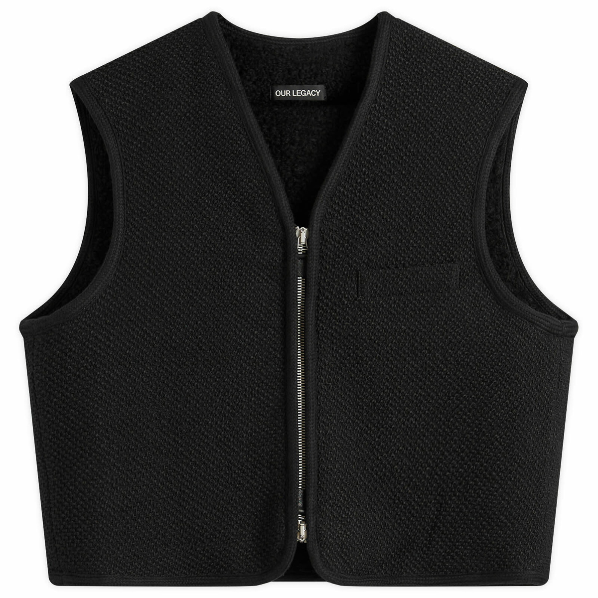 Our Legacy TOP VEST Black Men Our Legacy