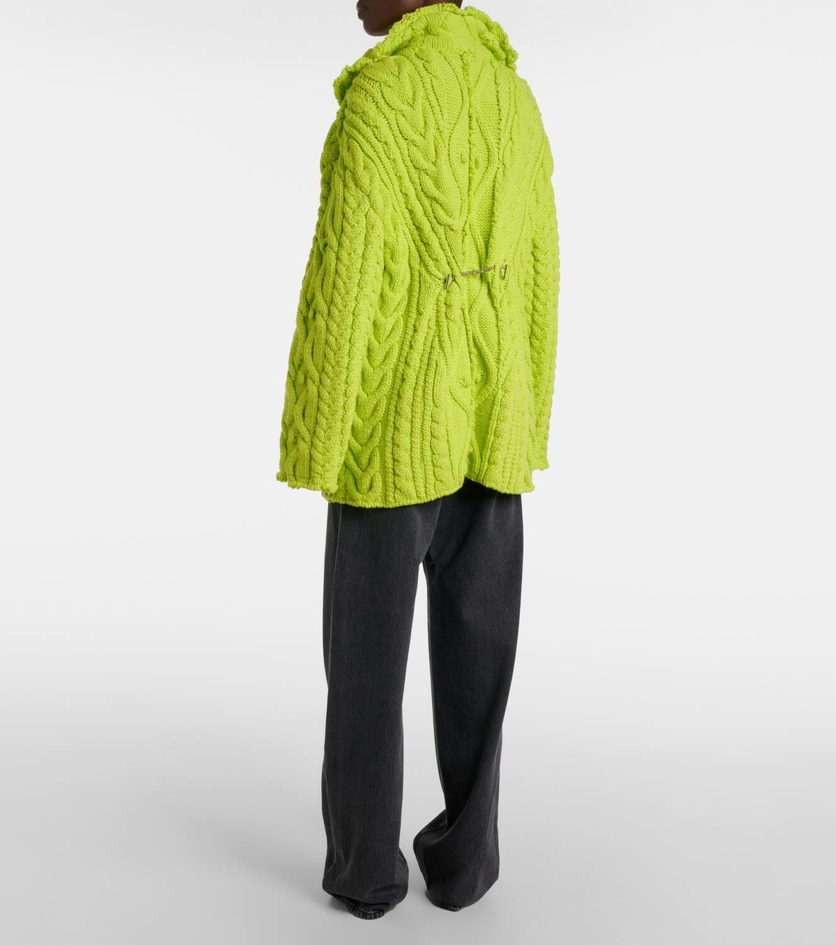 Alexander McQueen Wool and cashmere-blend cardigan Alexander McQueen