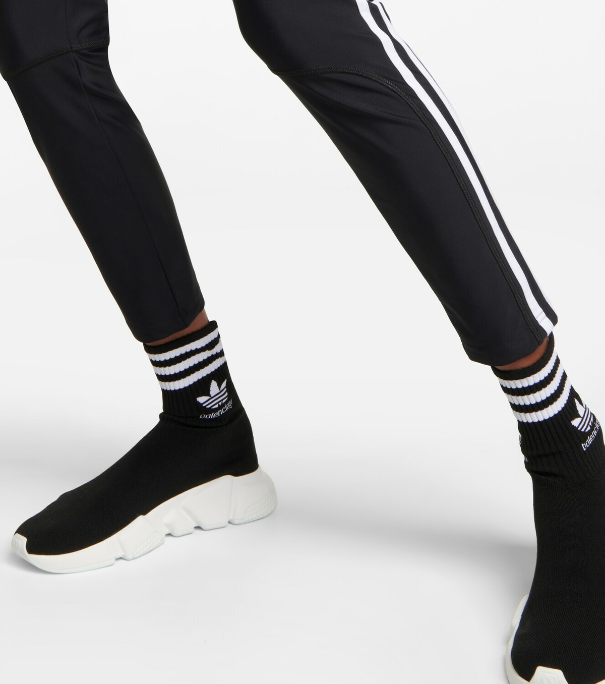 Balenciaga x Adidas logo leggings Balenciaga