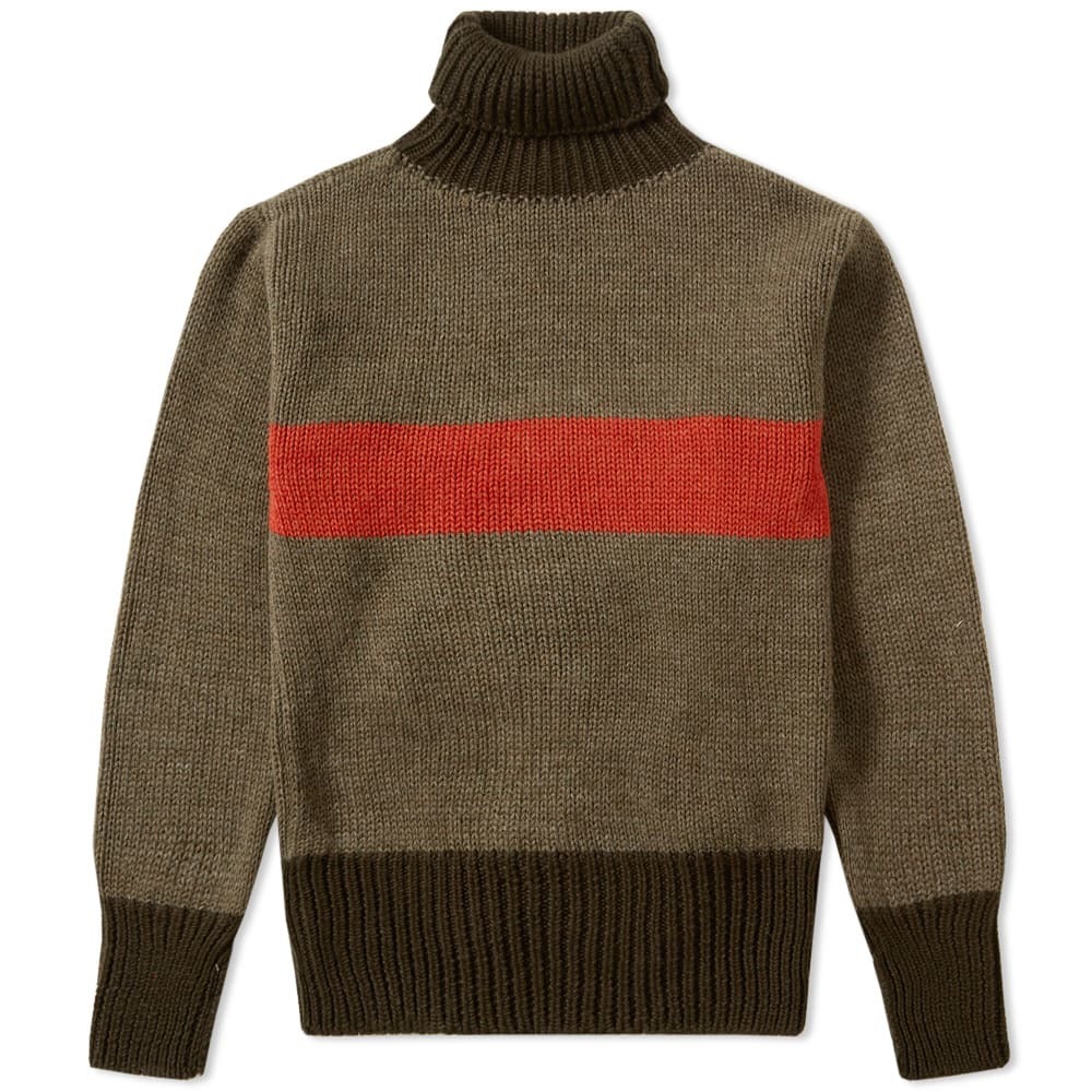 Nigel Cabourn Striped Rollneck Nigel Cabourn